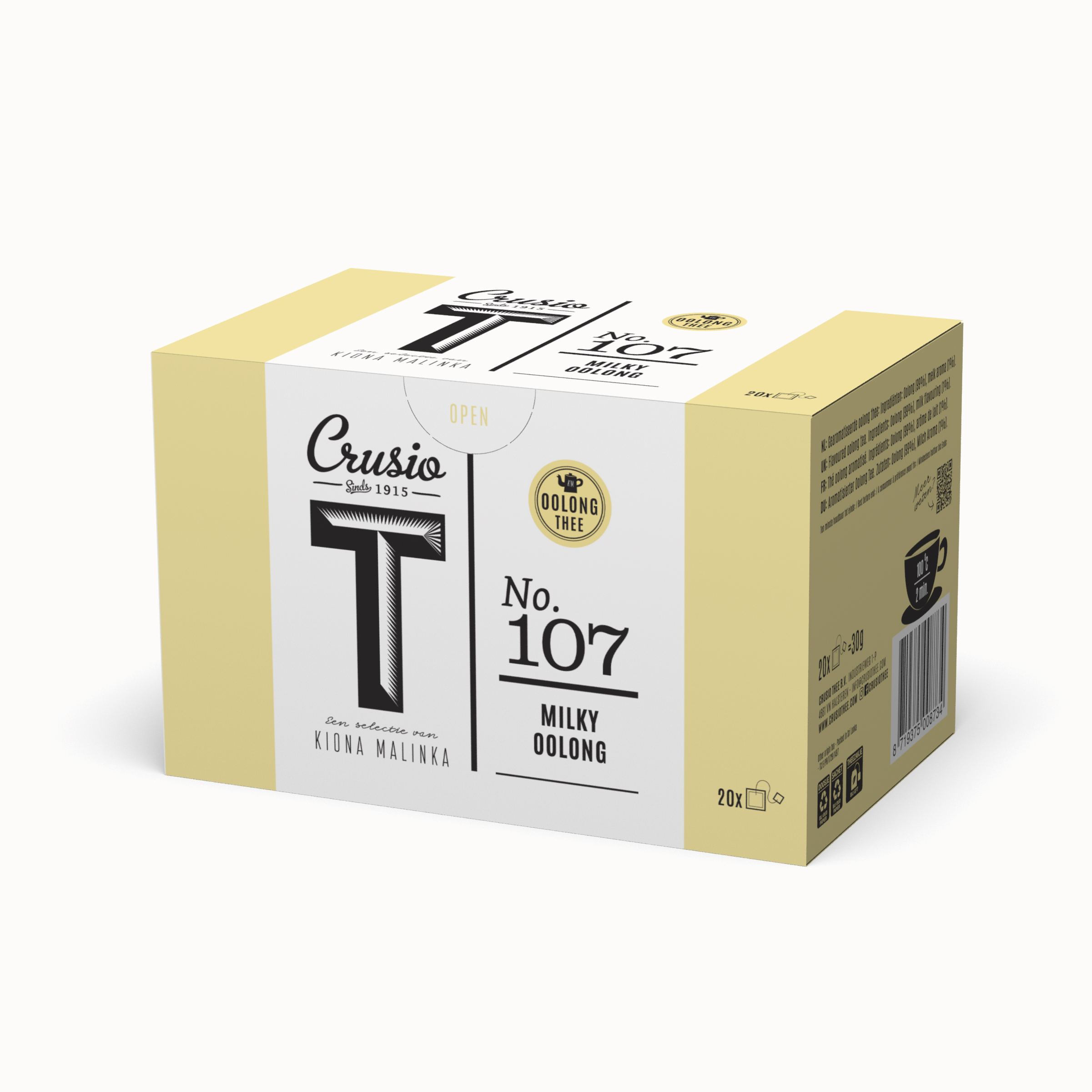 No.107 Milky Oolong theezakjes
